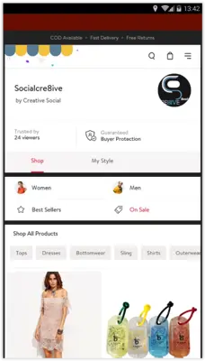 Cre8ive Social Fashion android App screenshot 4